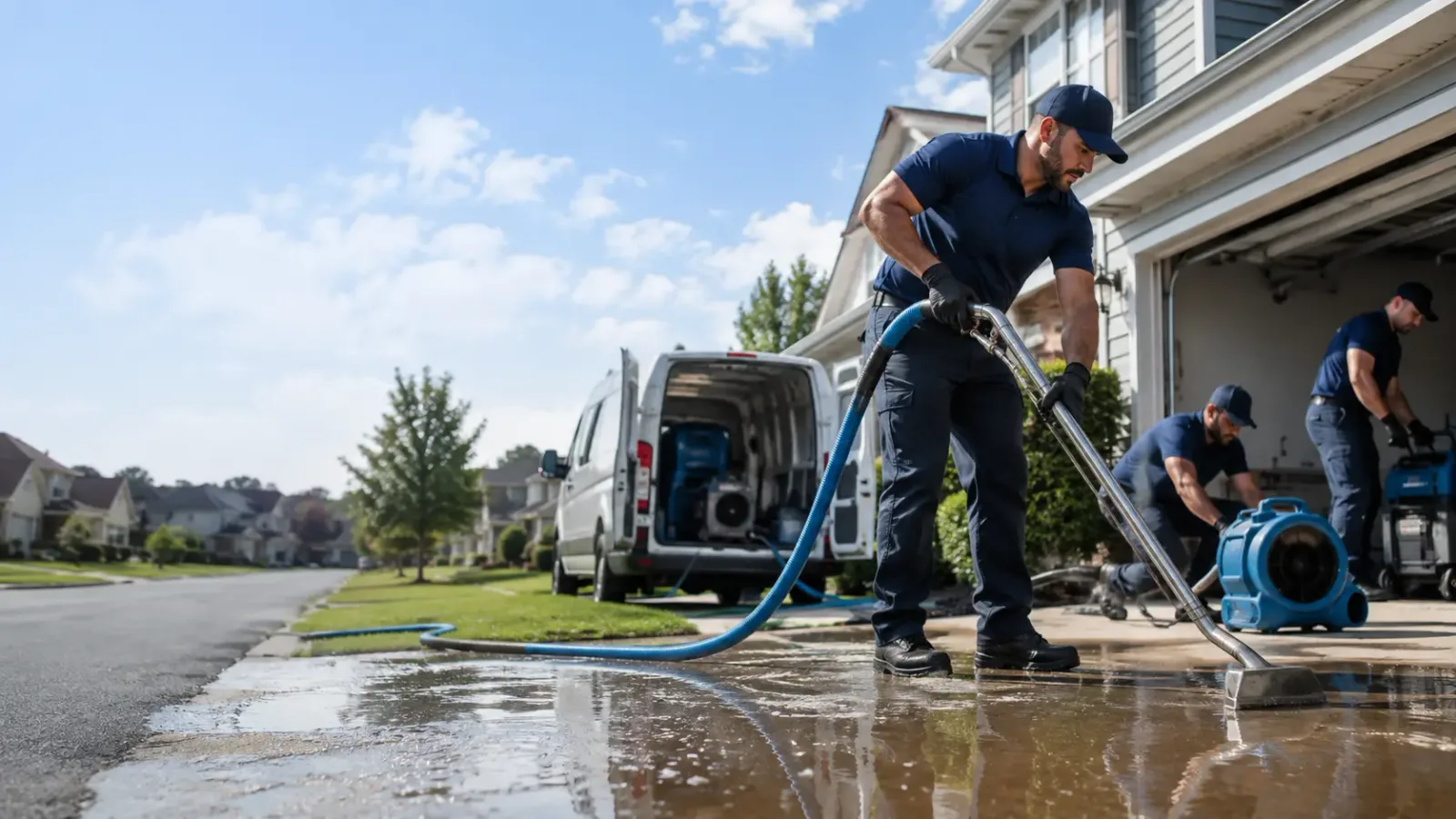 Flood Damage Restoration in Martinsville, OH